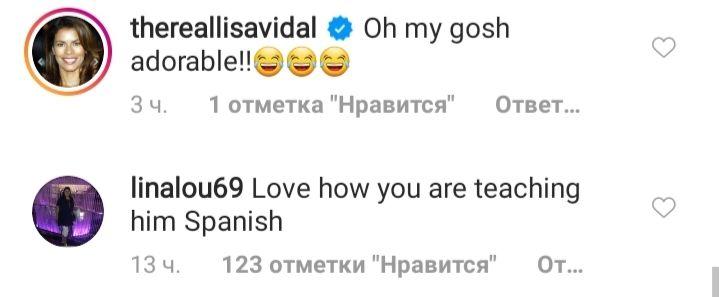 Мамин помощник: Ева Лонгория устроила кулинарный "мастер-класс" маленькому сыну